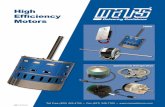 High Efficiency Motors · ®7 ECM for HVAC 51/2 INCH DIA. MARS SERIES 036Toll Free (800) 445-4155 • Fax (631) 348-7160 • Evergreen EM motors are high-efficiency ECM replacement