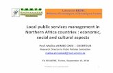 Local public services management in Northern Africa countries : … · 2019. 5. 6. · Local public services management in Northern Africa countries : economic, social and cultural