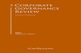 Corporate Governance Review - Carey · The Corporate Governance Review Reproduced with permission from Law Business Research Ltd. This article was first published in The Corporate