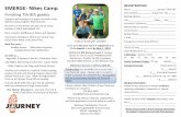 Nikes Camp REGISTRATIONstorage.cloversites.com/bethanypresbyterianchurch/documents/2016… · EMERGE-Nikes Camp Finishing 7th-8th grades ampers will emerge as a team of youth in this