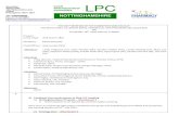 Notts LPC meeting agenda - PSNC Main sitepsnc.org.uk/nottinghamshire-lpc/wp-content/uploads/sites/21/2015/03/... · NH has emailed Vicky Bailey re cancellation of meetings at short