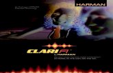 An Exclusive HARMAN Patented marchi/Harman Group - Clari-Fi Brochu · PDF file CLARIFI™ is the solution for all types of compressed music files CLARIFI™ analyzes digital audio