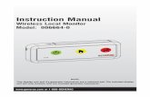 Instruction Manual - Nationwide Generators 6664 Manu… · Indicates a hazardous situation or action which, if not avoided, could result in death or serious injury. Indicates a hazardous