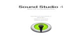 Sound Studio 4 Manualfelttip.com/ss/Sound-Studio-4-Manual.pdf · Audio Hardware: Built-in audio or other Core-Audio-compatible sound hardware ... You can also use apps such as Audio