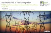 Benefits Analysis of Fossil Energy R&Dframework to be expanded to all ... OGSM •Potential Revenue Stream from EOR •CO2 Supplied by Gen Units to each OGSM Region •Price of CO