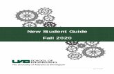 New Student Guide Fall 2020 · 7/1/2020  · Engineering Design, Pre-Materials, or Pre-Mechanical Engineering major based on their intended program. Students who are undecided on