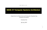 EECE 417 Computer Systems Architecture1985: The 80386 extends to 32 bits, new addressing modes • 1989-1995: The 80486, Pentium, Pentium Pro add a few instructions (mostly designed
