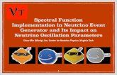 Spectral Function Implementation in Neutrino Event ...microboone-exp.fnal.gov/public/talks/APS_april_mtg_2014_jen.pdfO. Benhar’s calc. GENIE v.2.8.0+i T Q2 [GeV2] 0 0.2 0.4 0.6 0.8