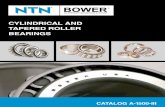 CylindriCal and Tapered roller Bearings - Bearings ......much noise, vibration, or both can be tolerated. The time when a bearing becomes unsuitable for further service is sometimes