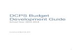 FINAL DCPS Budget Development Guide 032813...! 6! Technical&AssistanceSessions! 3/6p.m.!March!11for! Clusters!9/10!! Technical&AssistanceSessions! 9a.m./noonMarch12!for! Clusters!8!and11!