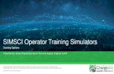 SIMSCI Operator Training Simulators · 2018. 4. 24. · Operator Training Simulator Corporate-wide roll-out Cloud-based roll-out Virtual Reality 3D training. Confidential Property