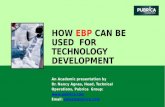 HOW EBP CAN BE USED FOR TECHNOLOGY DEVELOPMENT – Pubrica
