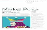 Market Pulse - Société Générale · Kleinwort Benson — Third quarter 2016 — 3 for government bonds than it would be for cash. Investment implications At present, equity valuations