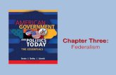 Chapter Threeonline2.sdccd.edu/faculty/aoberbauer/ppt-spring-2013/chp-3.pdf · Define the terms unitary system, confederal system and federal system. 2. Explain some of the benefits