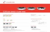 Datasheet LL01ZZ-DRZ××L06-M2 · Product Nomenclature Ledlink Optics, Inc Taiwan HQ 15F, No.655,Bannan Rd., Chung-Ho Dist., New Taipei City, Taiwan 235 Ledlink Optics (Dongguan ...