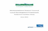 Richmondshire District Council Local Development Framework · 2017. 12. 15. · Swale and St Martins were also reviewed in the study. In general these settlements have ... Restaurants