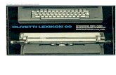 Olivetti Lexikon 90 Instruction Guide · OLIVETTI LEXIKON 90 macchina per scrivere elettrica da ufficio con testina di scrittura e cartuccia nastro intercambiabili machine à écrire