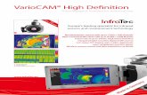 VarioCAM® High Definition · Dimensions, weight (210 × 125 × 55) mm, 1.7 kg Automatic functions Autofocus, permanent autofocus, automatic distance indicator, distance-dependent