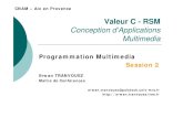 Conception d’Applications Multimediaerwan.tranvouez.free.fr/cours/S2_ProgMultimedia2006.pdf · 6 E. Tranvouez Exceptions prédéfinies Le nom d’une exception doit indiquer le