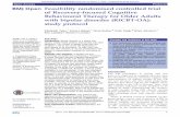 Article Feasibility randomised controlled trial of Recovery-focused …clok.uclan.ac.uk/14153/1/BMJ Open-2016-Tyler-Feasibility... · 2020. 10. 27. · Recommendations for Intervention
