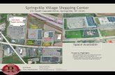 Springville Village Shopping Center€¦ · Space Available Springville Village Shopping Center 231 South Cascade Drive, Springville, NY 14141 Phone: 716-945-5165 Mobile: 716-244-7921