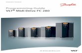 Programming Guide VLT Midi Drive FC 280 - Danfoss 3.2.1 Asynchronous Motor Set-up 20 3.2.2 PM Motor