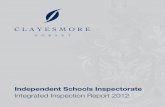 Clayesmore Inspection Reportcloud.atechmedia.com/clients/clayesmoreinsp2012.pdf · and have different criteria for judging school quality that are suited to the different types of