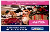 DETAILS TO DAY! ASK F O R MO R E - Do Something Different€¦ · Do Something Different . Title £ Mickey's Very Merry Christmas Party Poster Author: Ellie_MDLC Keywords: DADbPEBLVTE,BABeMM5RZ0k