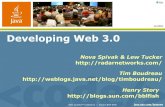 Developing Web 3 - hobione.files.wordpress.com · Email Social Networking Groupware Javascript Weblogs Databases File Systems HTTP Keyword Search USENET Wikis Websites Directory Portals