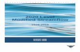 2020 Level Modified Streamflow · 2020 Level Modified Streamflow 1928-2018 . DOE/BP-4985 . October 2020