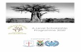 A-Level Scholarship Programme 2020 - Makomborero...9. Rutendo Sibanda – Gap Year 10. Learnmore Makotose – Medicine, University of Zimbabwe - Makomborero Grant 11. Daisy Mukarakate