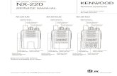 NX-220VHF DIGITAL TRANSCEIVER - Repeater Buildermanuals.repeater-builder.com/Kenwood/nx/NX-200/NX-220_B...• This mode cannot be entered if the Firmware Program-ming mode is set to