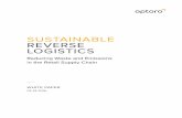 SUSTAINABLE REVERSE LOGISTICS...2016/06/09  · online marketplace. On average, this direct-to-consumer sale of returned and excess inventory provides higher inancial return than wholesale