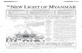 * Uplift of the morale and morality of the entire nation * Uplift of … · 2009. 10. 4. · 2 THE NEW LIGHT OF MYANMAR Sunday, 4 October, 2009 Sunday, 4 October, 2009 * Oppose those
