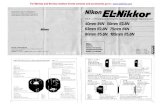 For Mamiya and Bronica medium format cameras and EL-Nikkor N...آ  2018. 7. 1.آ  Nilcon NIKON CORPORATION