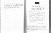 Mercer County Community College - MCCC - West Windsor, NJvoorhees/dma135/field_screenplay.pdf · —SCREENPLAY— What Is a Screenplay? "Suppose you' re in your office. . A pretty