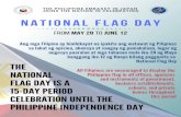 philippine national flag day - Phil Embassy Tokyo...Herbosa Natividad, pamangkin ni Dr. Jose Rizal. Prior to the outbreak of the Philippine Revolution of 1896, the Filipinos had no