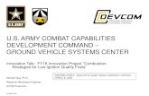 U.S. ARMY COMBAT CAPABILITIES DEVELOPMENT …* DoDI 4140.25 (effective 20150625, with Change 1 dated 20171006) cancelled the fuel standardization policy (i.e. single fuel concept)