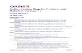 Authentication Step-Up Protocol and Metadata Version 1docs.oasis-open.org/trust-el/trust-el-protocol/v1.0/... · 2017. 5. 24. · trust-el-protocol-v1.0-os 24 May 2017 Standards Track