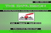 The Expression: An International Multi-Disciplinary e-Journalexpressionjournal.com/downloads/dr-ishita-paper2.pdf · known poems are Mending Wall, home burial, After Apple Picking,