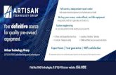 Find the Click HERE - Artisan Technology Group · 2020. 10. 4. · (217) 352-9330 | sales@artisantg.com | artisantg.com-~ ~I ARTISAN® TECHNOLOGY GROUP Your definitive source for