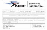   · Web viewThe National Research Foundation (“NRF”) is a juristic person established in terms of Section 2 of the National Research Foundation Act, Act 23 of 1998 and a Schedule