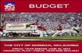 BUDGET - City of Norman, OK...ABOVE and On Divider Pages – The Norman campus of the University of Oklahoma is home to “Heisman Park”, a collec- ... Ward 4 Carol Dillingham Ward