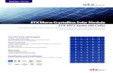 STX Mono Crystalline Solar Module · 2013. 1. 9. · STXsolar@onestx.com Gumi Plant(HQ) 78-120 Cheomdangieop 5(o)-ro, Sandong-myeon, Gumi-si, Gyeongsangbuk-do, South Korea 730-853