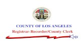 COUNTY OF LOS ANGELES Registrar-Recorder/County Clerkrrcc.lacounty.gov/Voter/PDFS/OUTREACH_SERVICES/...You can request voter registration forms, sample ballot booklets and other multilingual
