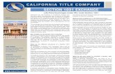 CALIFORNIA TITLE COMPANYliability companies, trusts and any other taxpaying entity may set up an exchange of business or investment properties for business or investment properties