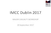 IMCC Dublin 2017€¦ · SCOPIC (cont’d) –Security from owners (P&I) of USD 3 million within two working days –Discount, if the Article 13 award is greater than the SCOPIC remuneration