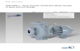 HPK/HPK-L – Heat Transfer Fluids/Hot Water Pumps in Back ...€¦ · HPK/HPK-L – Heat Transfer Fluids/Hot Water Pumps in Back Pull-out Design 1 2 3 5 4 Materials HPK LS, LS4 LE