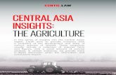 CENTRAL ASIA INSIGHTS: THE CA Snapshot v2.pdf CENTRAL ASIA INSIGHTS: THE AGRICULTURE In this series