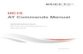 puntoflotante.netpuntoflotante.net/Quectel_UC15_AT_Commands_Manual_V1.1.pdf · UMTS/HSPA Module Series UC15 AT Commands Manual UC15_AT_Commands_Manual Confidential / Released 2